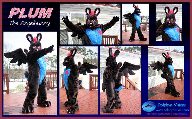 Plum the Angelbunny